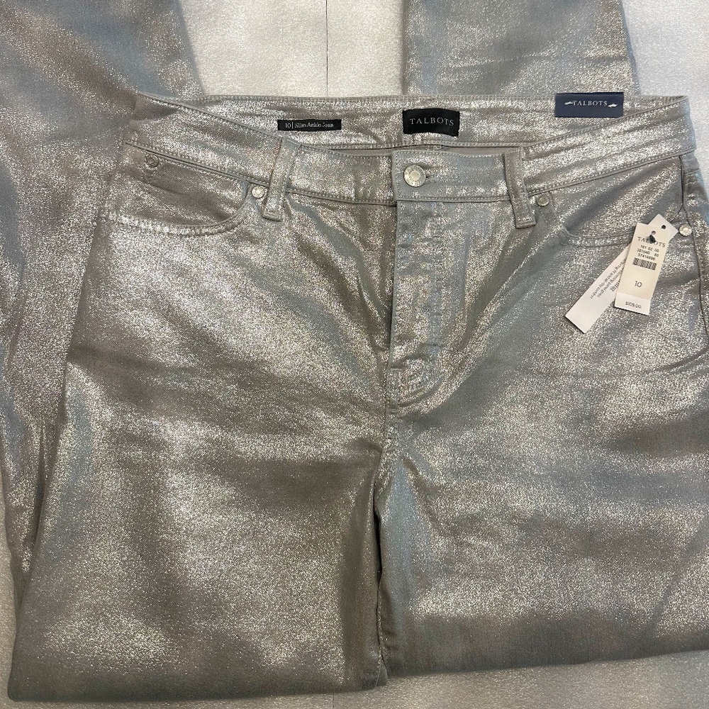 Talbots Slim Ankle Jean Size 10